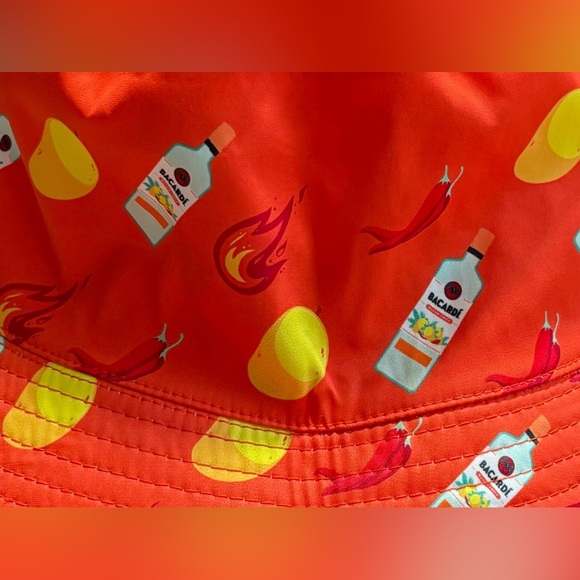 Bacardi Lemon Chile Reversible Bucket Hat - Picture 4 of 7